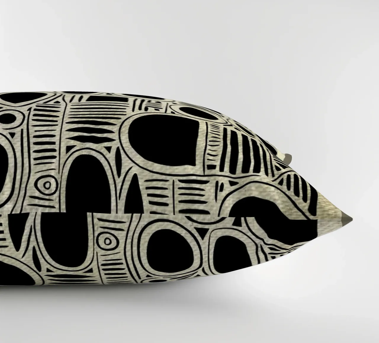 Arte in bianco e nero cuscino da DanielDesign