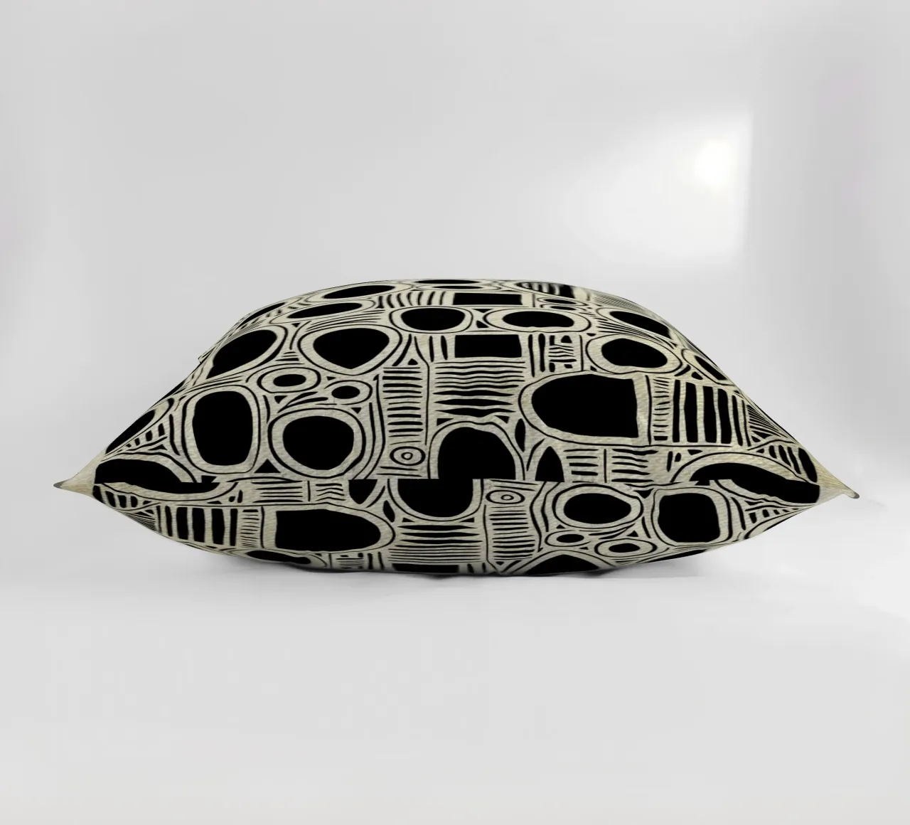 Arte in bianco e nero cuscino da DanielDesign
