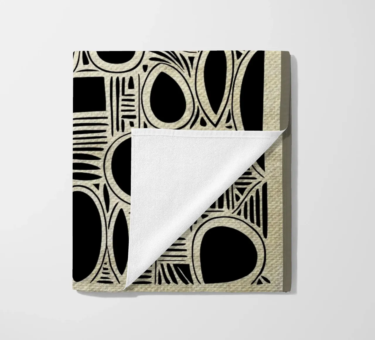 Arte in bianco e nero telo mare da DanielDesign