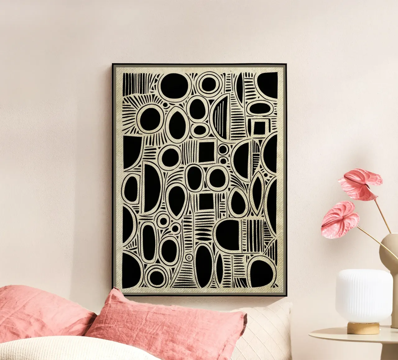 Black and White Art acrylic glass by DanielDesign