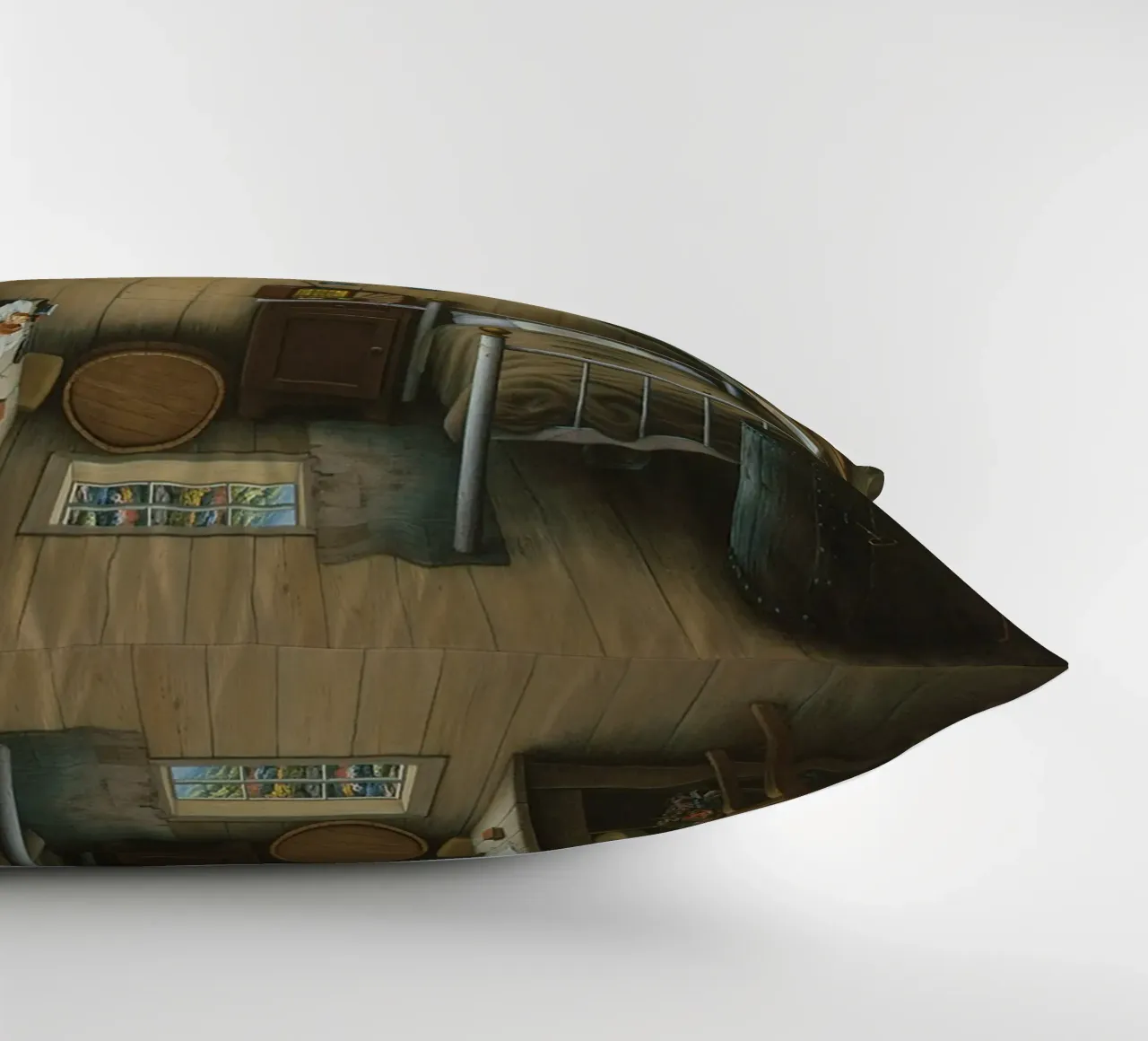 Bathyscaphe di Jacek Yerka cuscino da Trudeau Art Galley