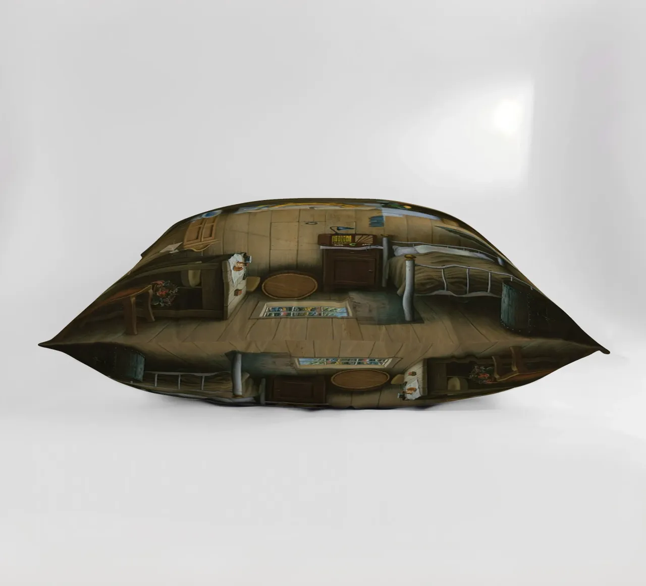 Bathyscaphe di Jacek Yerka cuscino da Trudeau Art Galley