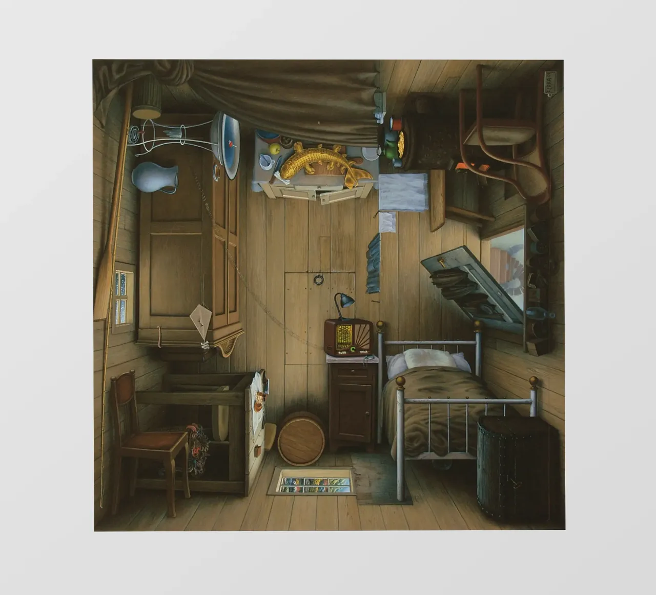 Bathyscaphe By Jacek Yerka photo wallpaper by Trudeau Art Galley