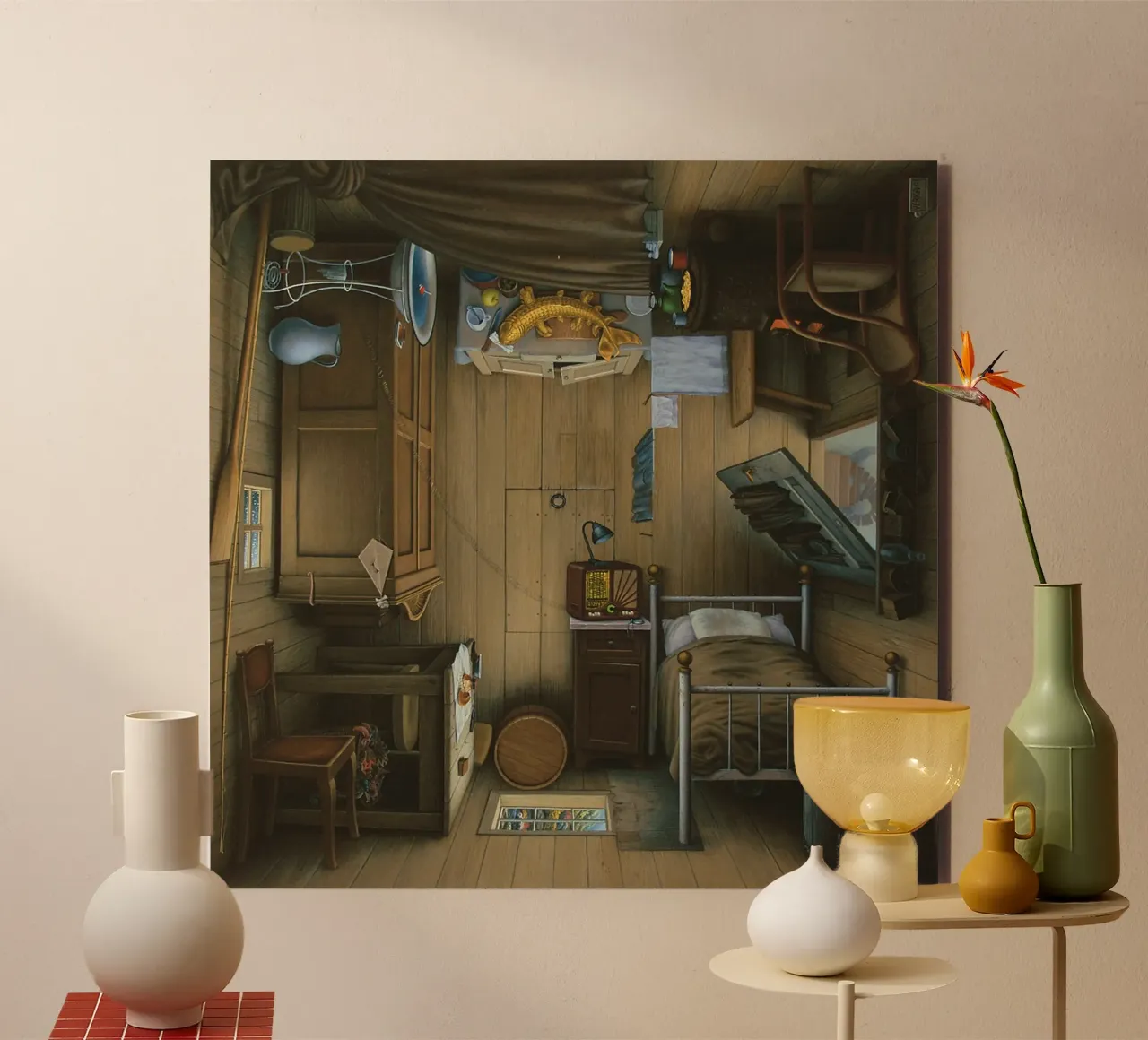 Bathyscaphe di Jacek Yerka alluminio dibond da Trudeau Art Galley