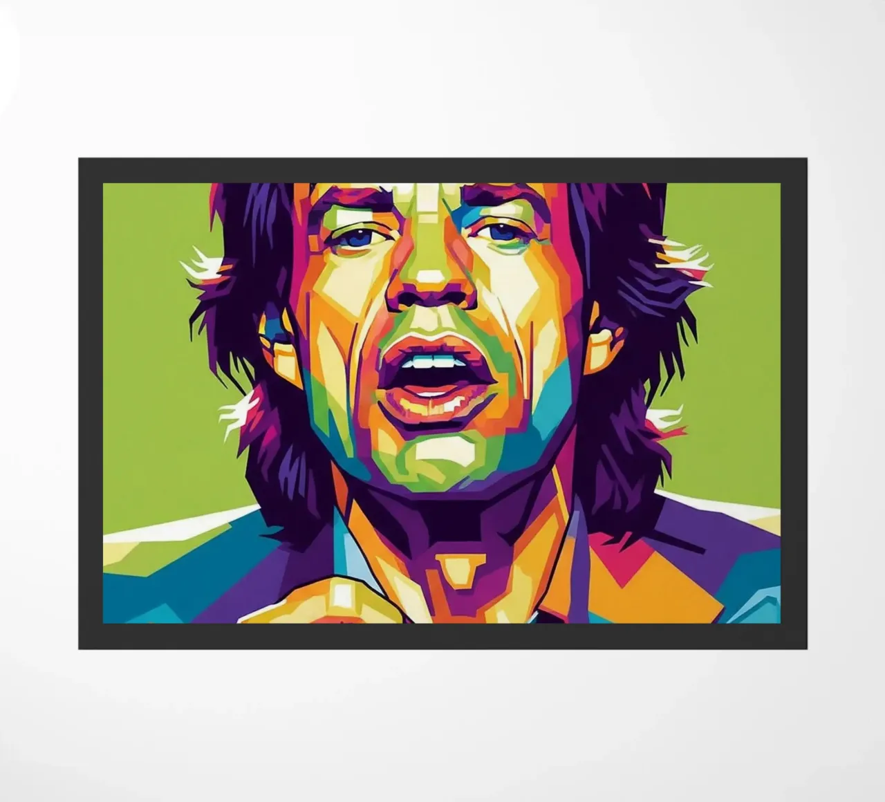 Mick Jagger iconic style zerbino da Hantamrata