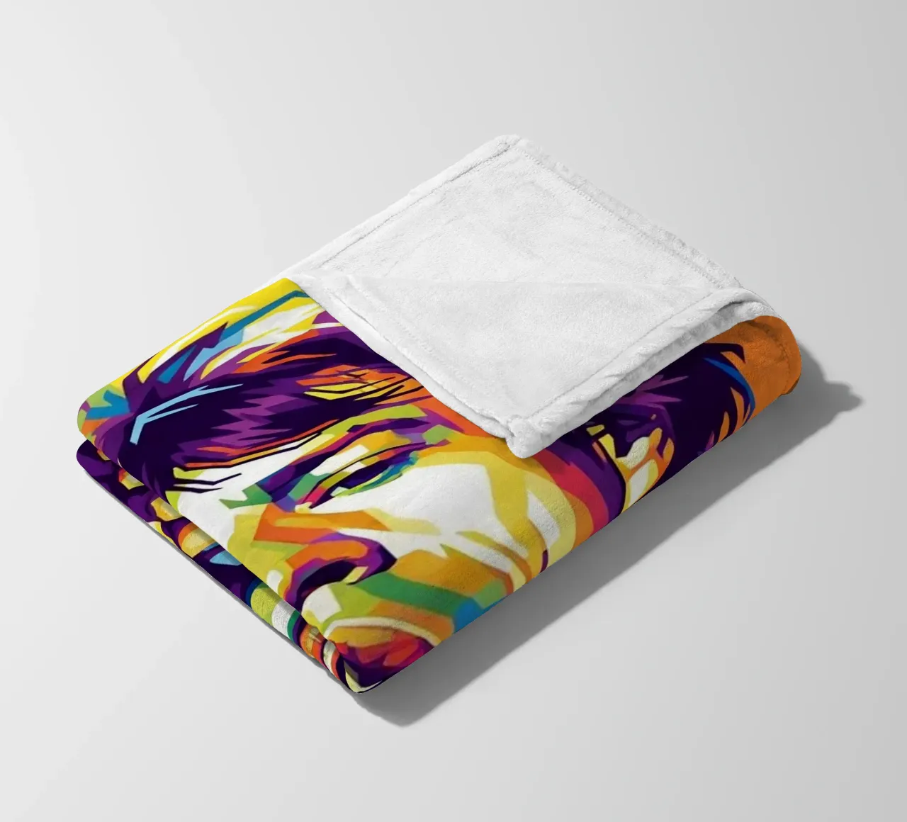 Mick Jagger style coperta in pile da Hantamrata