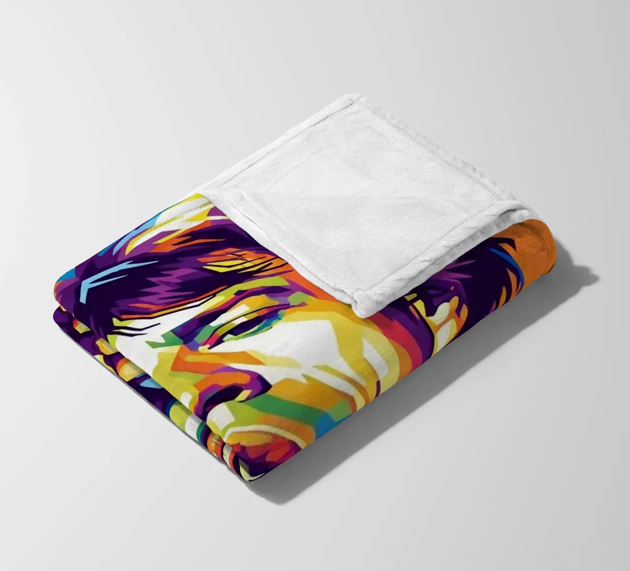 Mick Jagger style coperta in pile da Hantamrata