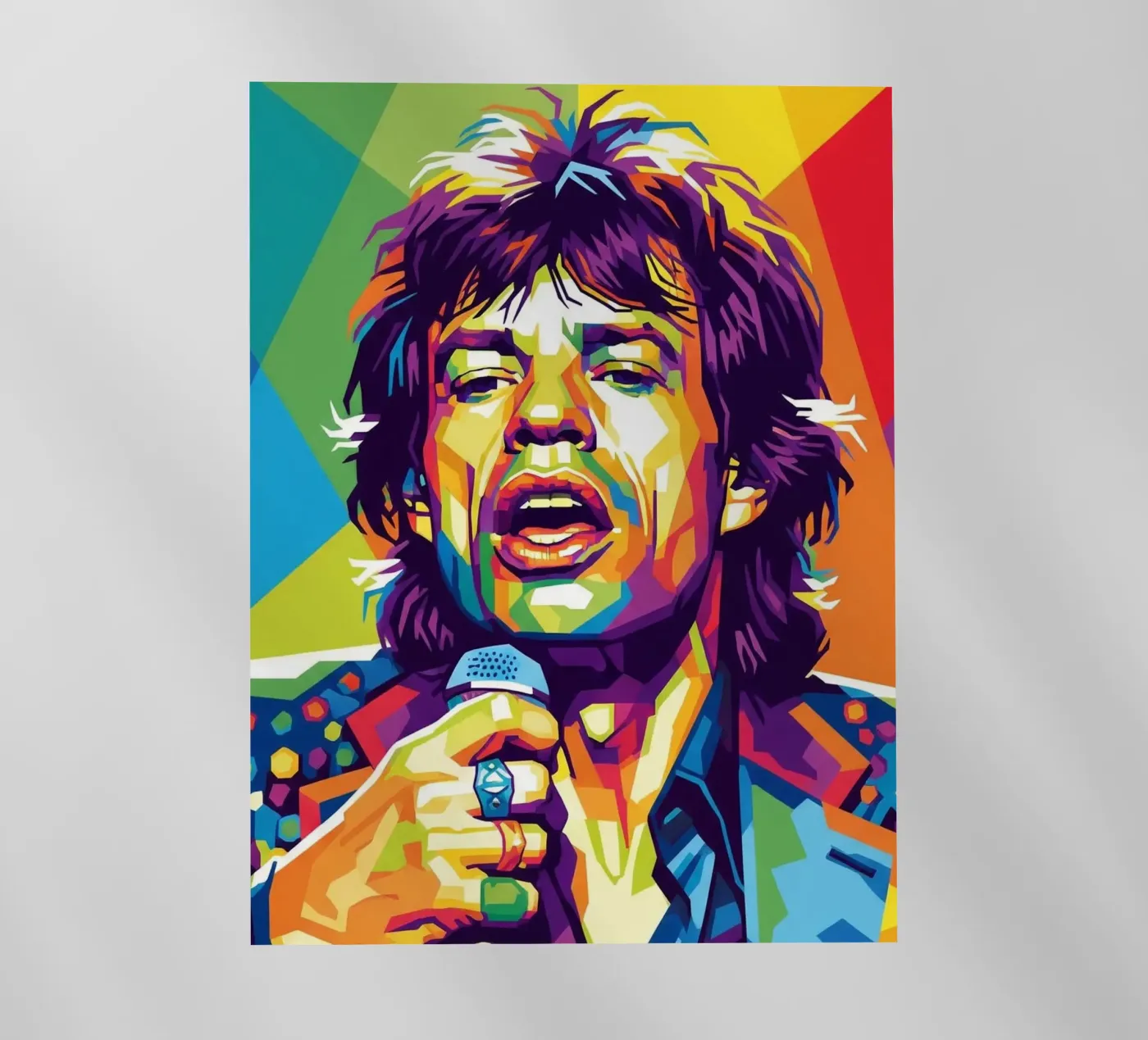 Mick Jagger style pellicola backlit da Hantamrata