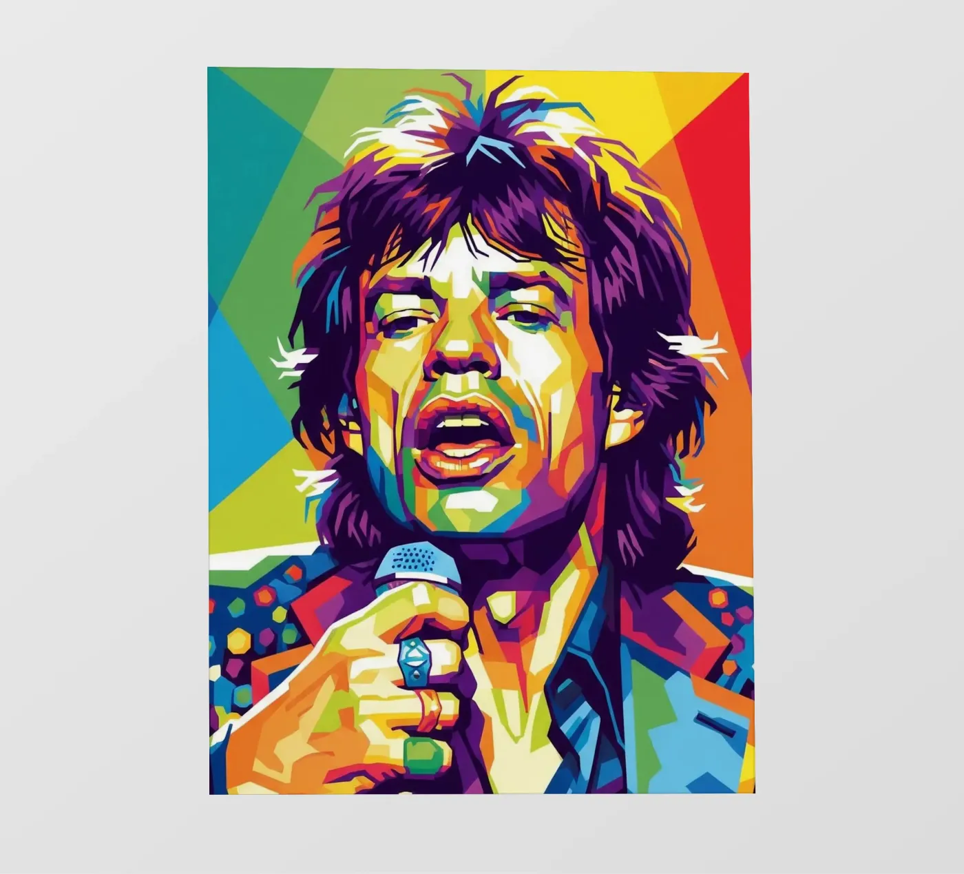 Mick Jagger style pellicola backlit da Hantamrata