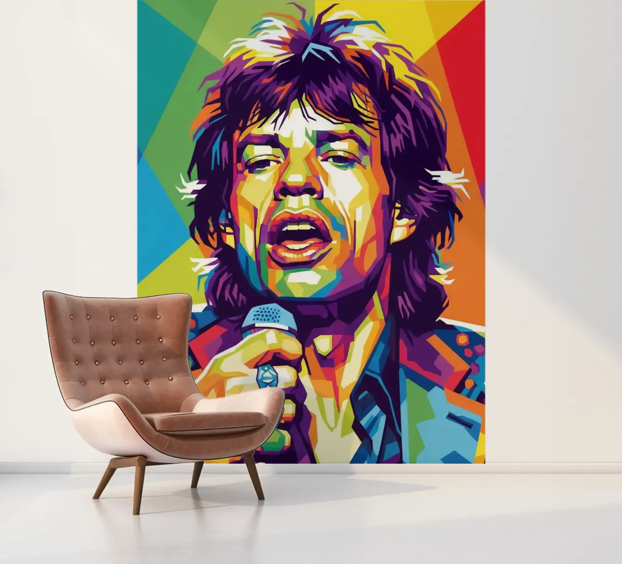 Mick Jagger style photo wallpaper by Hantamrata