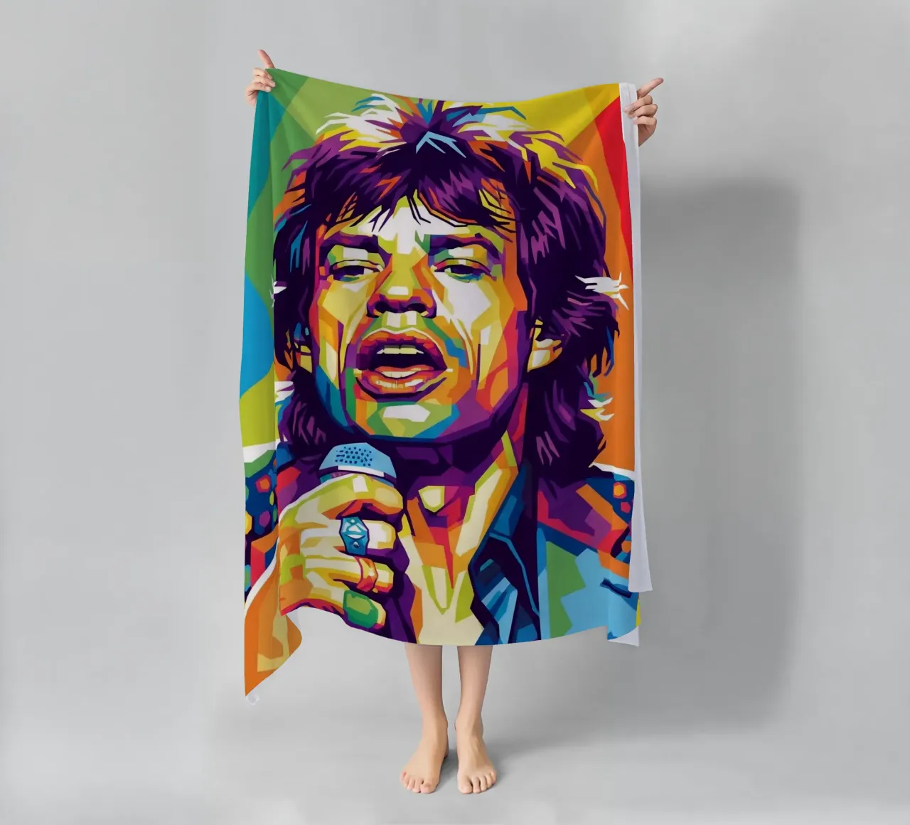 Mick Jagger style telo mare da Hantamrata