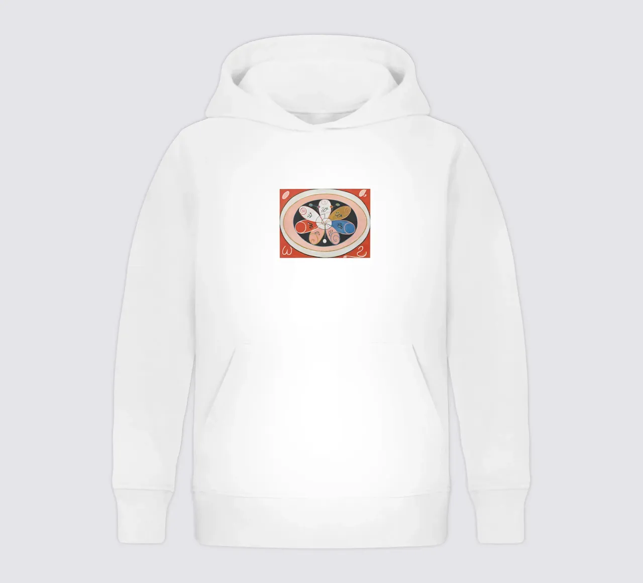 Hilma af Klint Pioneering Abstract felpa bambino con cappuccio da Brett Okuneva