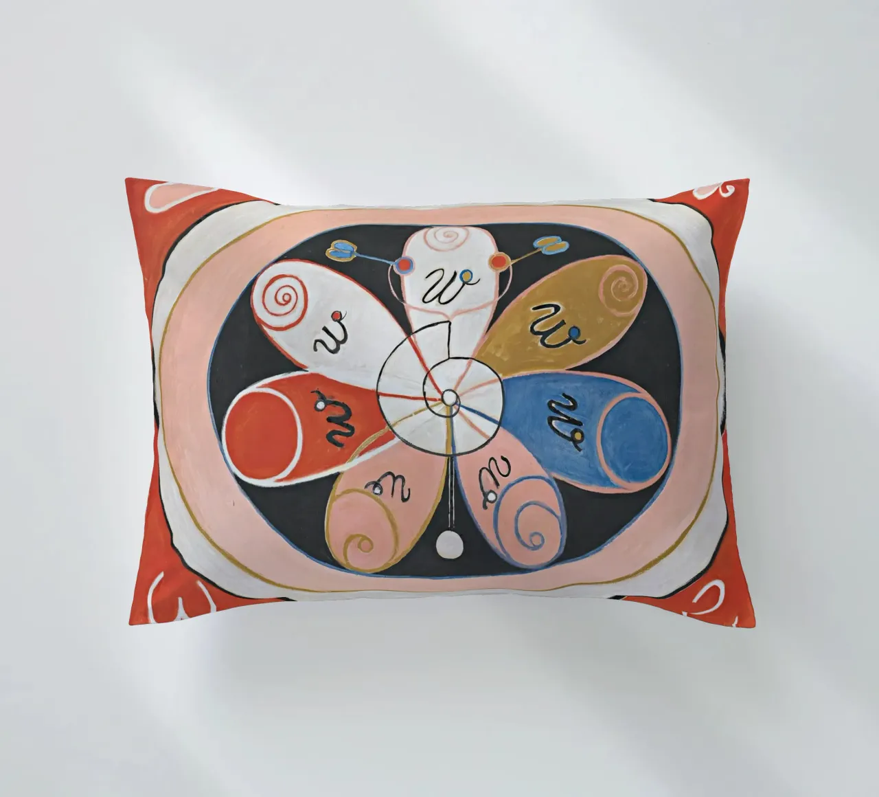 Hilma af Klint Pioneering Abstract cuscino da Brett Okuneva