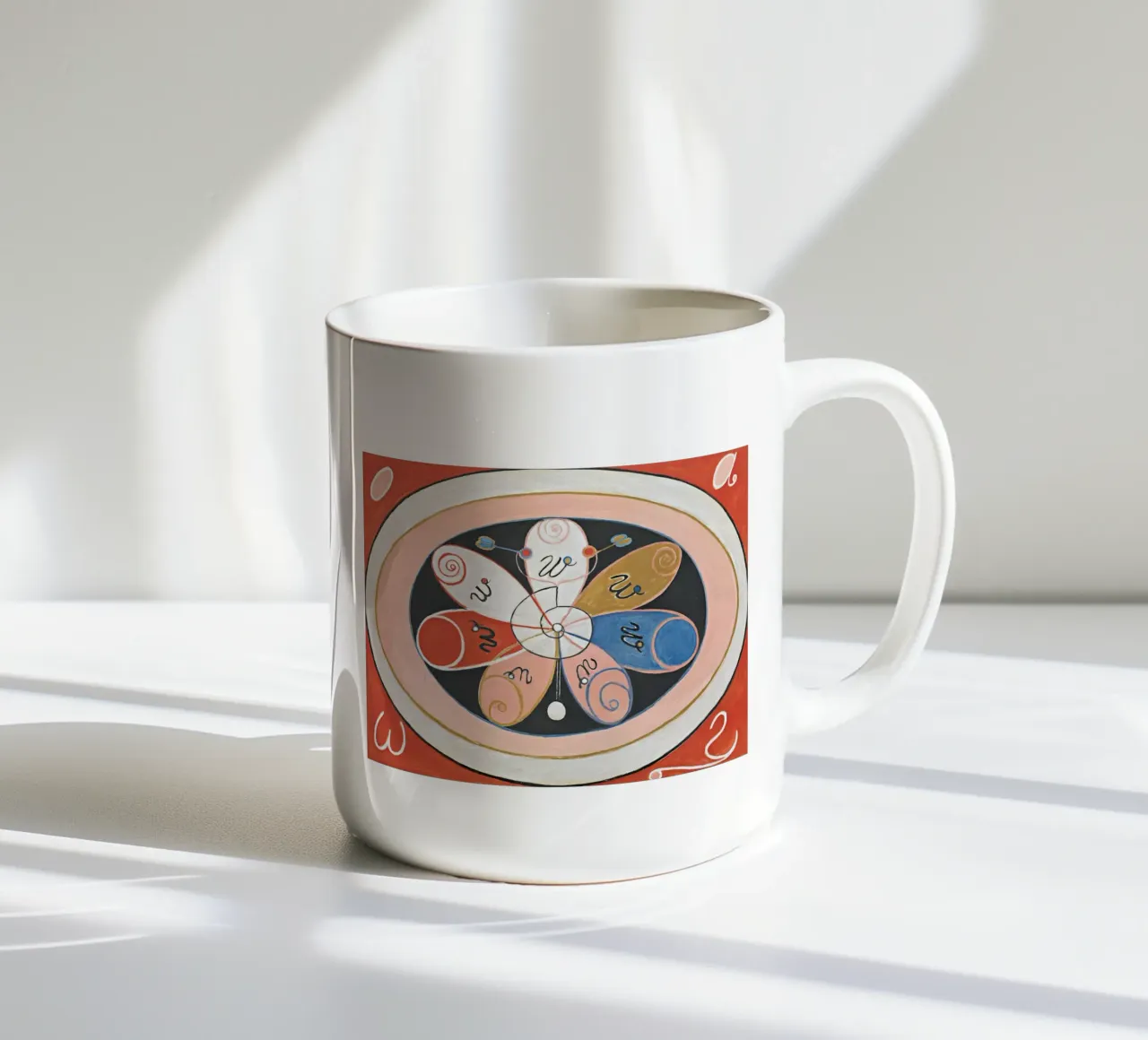 Hilma af Klint Pioneering Abstract tazza in ceramica da Brett Okuneva