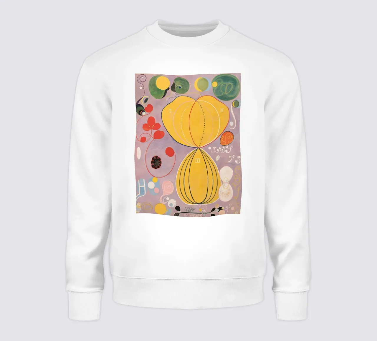 Hilma af Klint Fiore Astratto felpa da Brett Okuneva