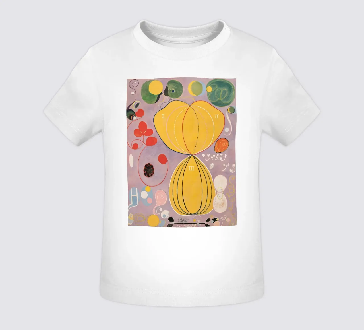 Hilma af Klint Fiore Astratto maglietta neonato da Brett Okuneva