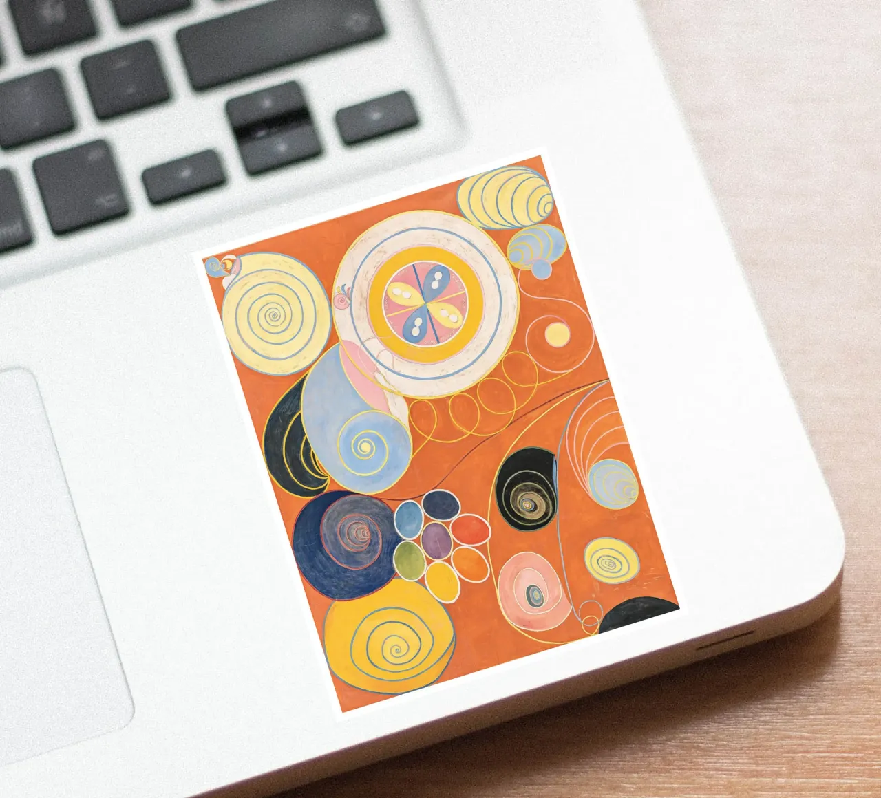 Hilma af Klint Abstract adesivo da Brett Okuneva