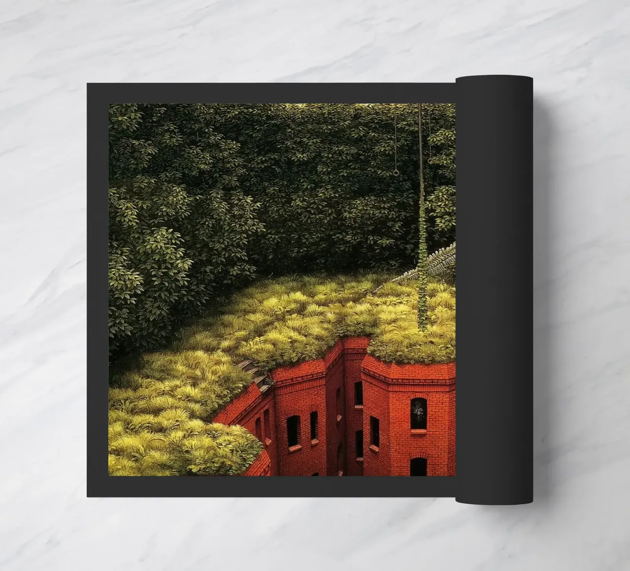 Estate in città di Jacek Yerka zerbino da Trudeau Art Galley