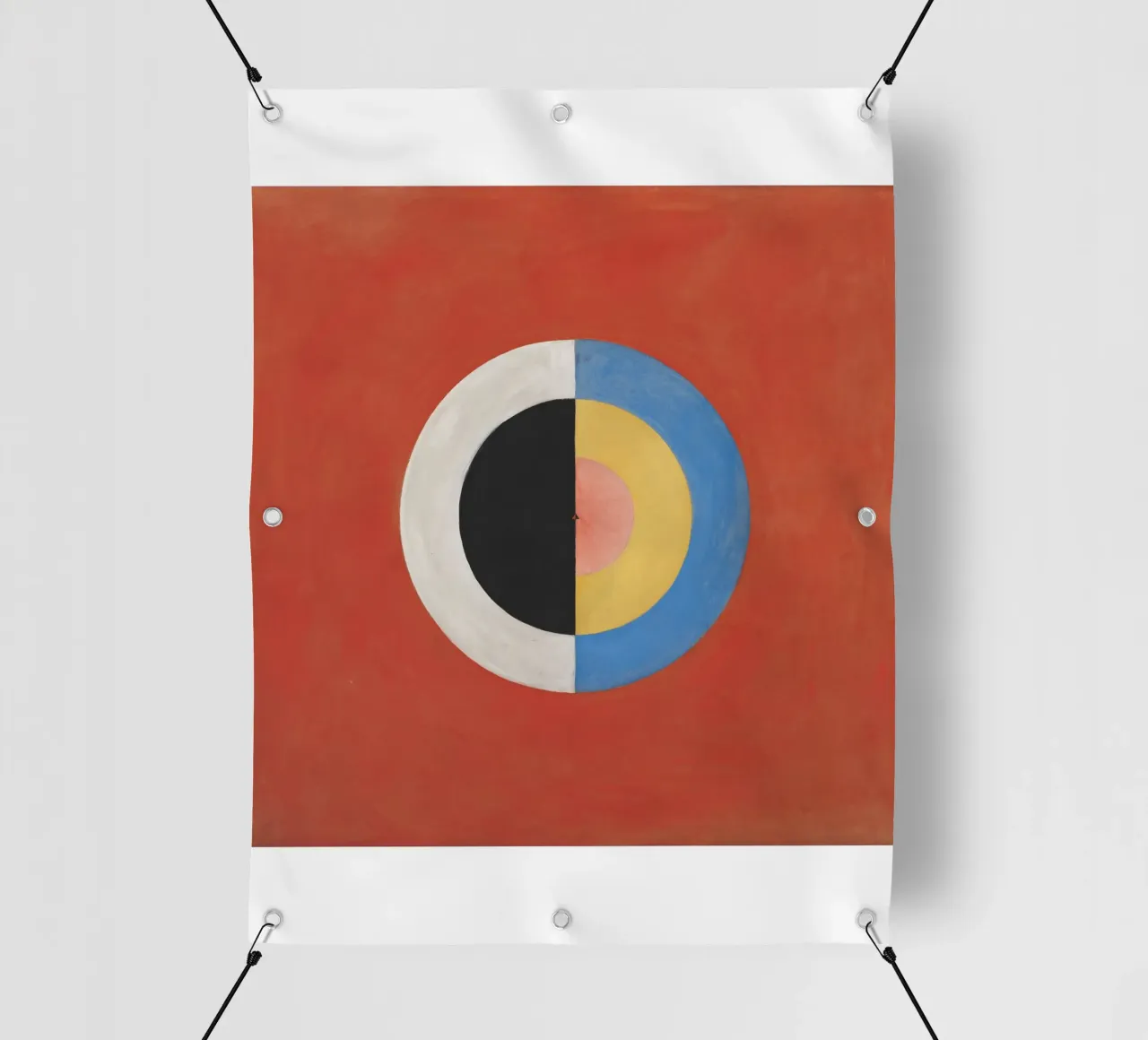 Il visionario di Hilma af Klint telo in pvc da Brett Okuneva