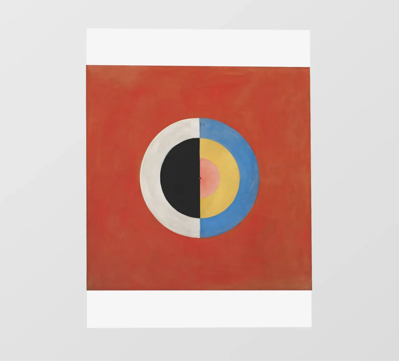 Il visionario di Hilma af Klint telo in pvc da Brett Okuneva