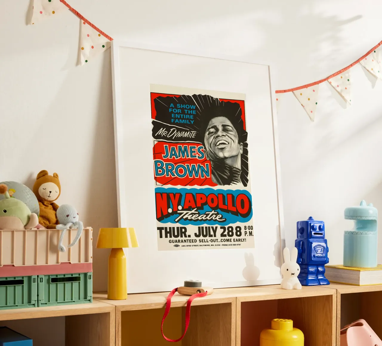 A James Brown Apollo Theatre Concert poster da DGUnder