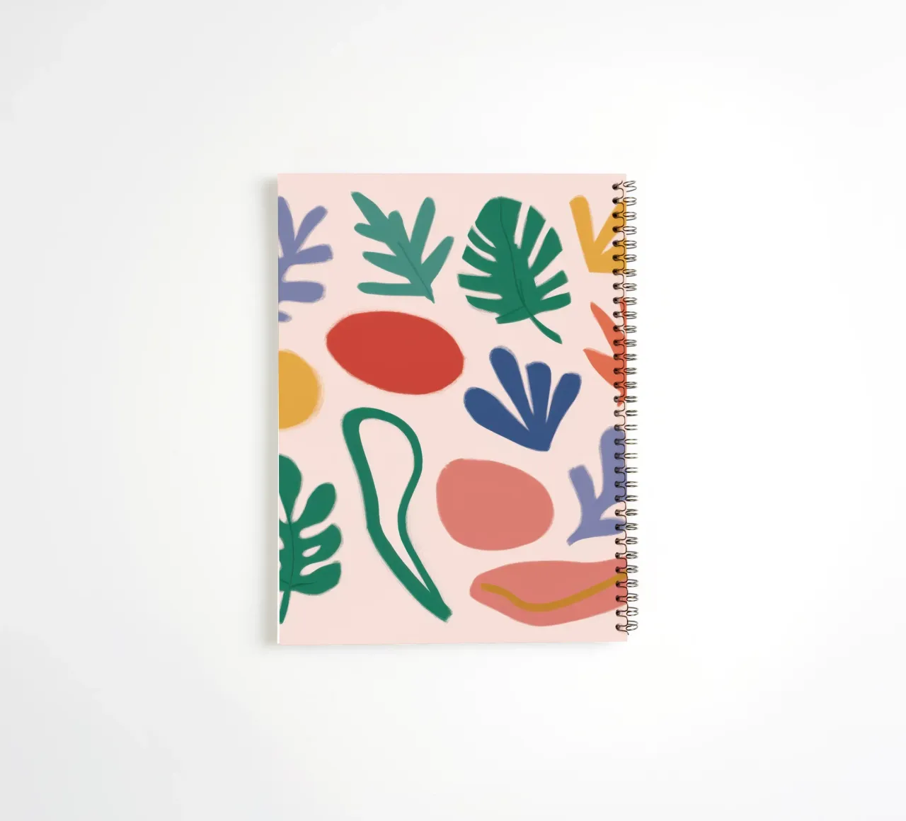 Pastel Botanical Medley spiral notebook by Prism Ritual