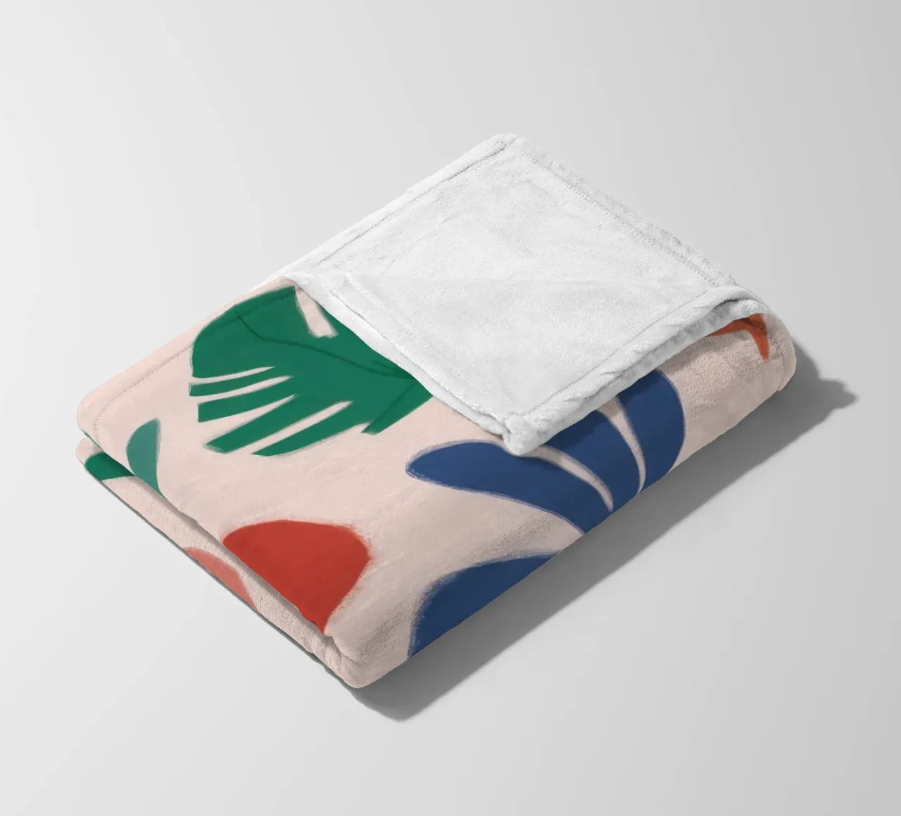 Medley botanico pastello coperta in pile da Prism Ritual