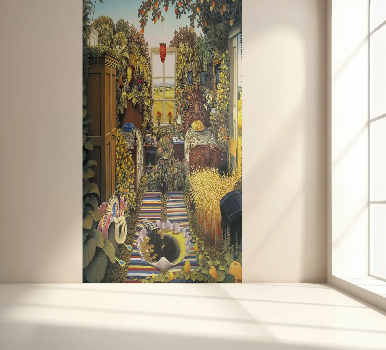Sunday Morning By Jacek Yerka photo wallpaper by Trudeau Art Galley