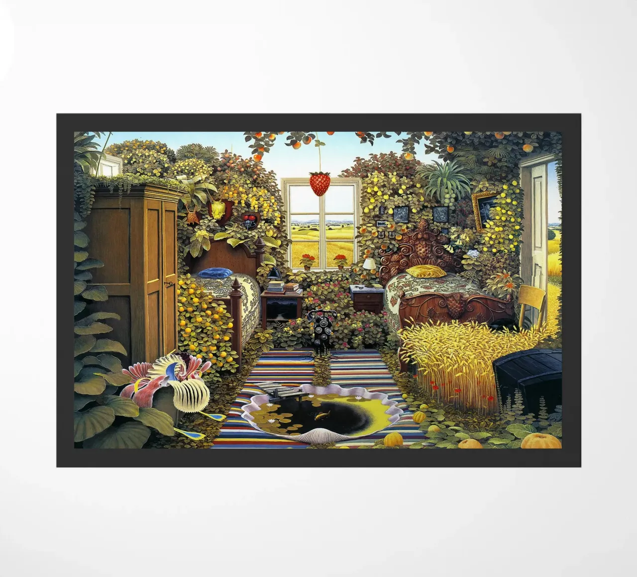 Domenica mattina di Jacek Yerka zerbino da Trudeau Art Galley