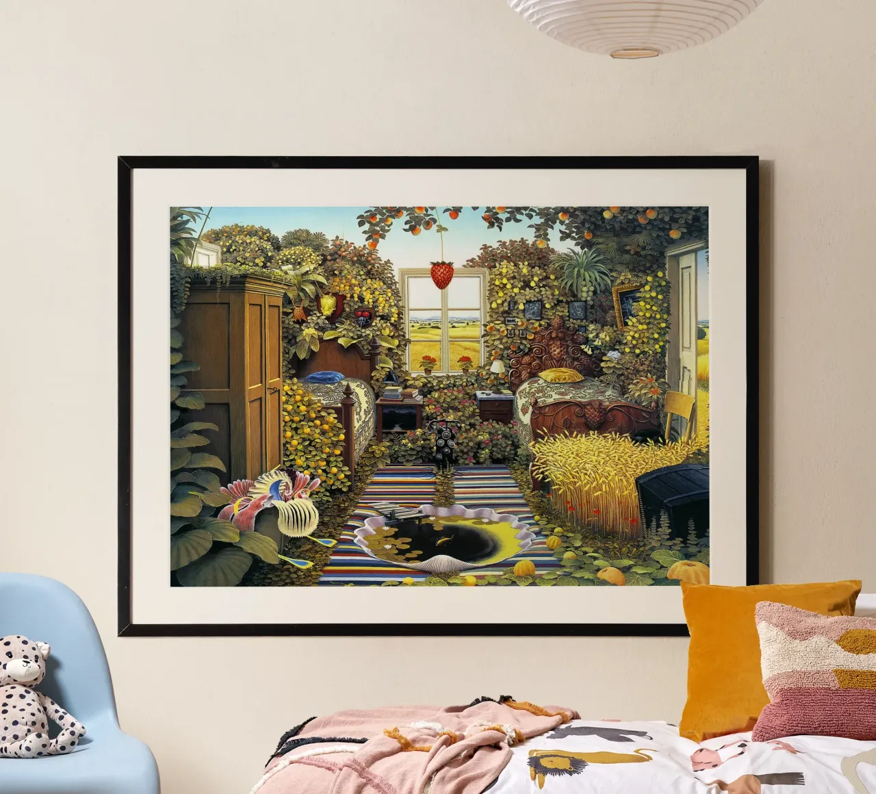 Domenica mattina di Jacek Yerka carta hahnemühle da Trudeau Art Galley