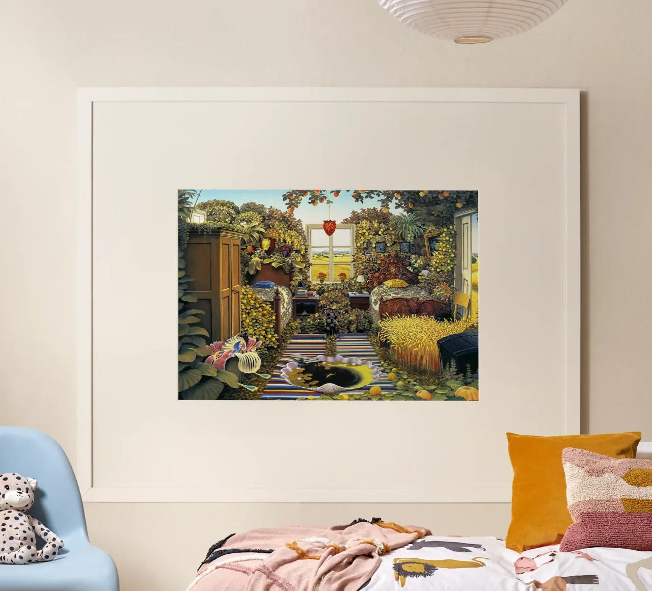 Domenica mattina di Jacek Yerka carta hahnemühle da Trudeau Art Galley