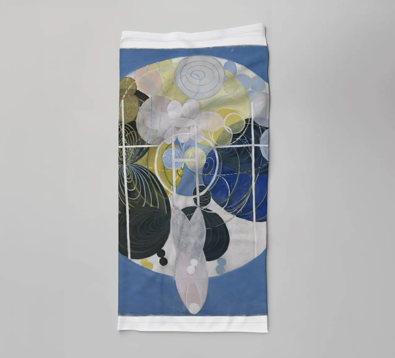 Fiori di Hilma af Klint asciugamano da bagno da Brett Okuneva