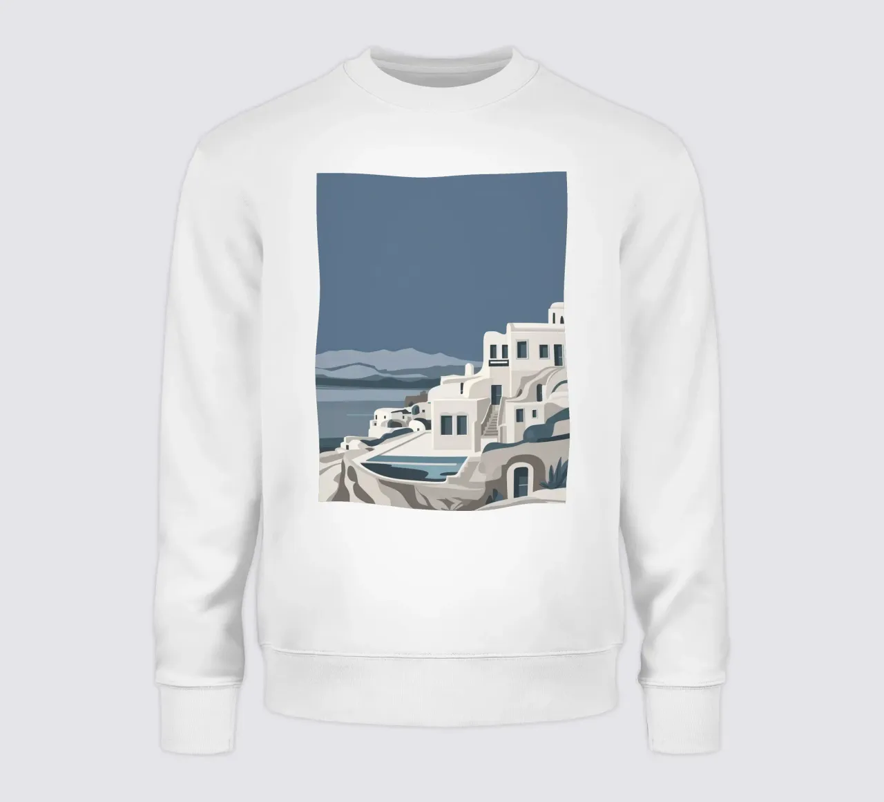 Santorini Serenity View sweat de Veil Maya