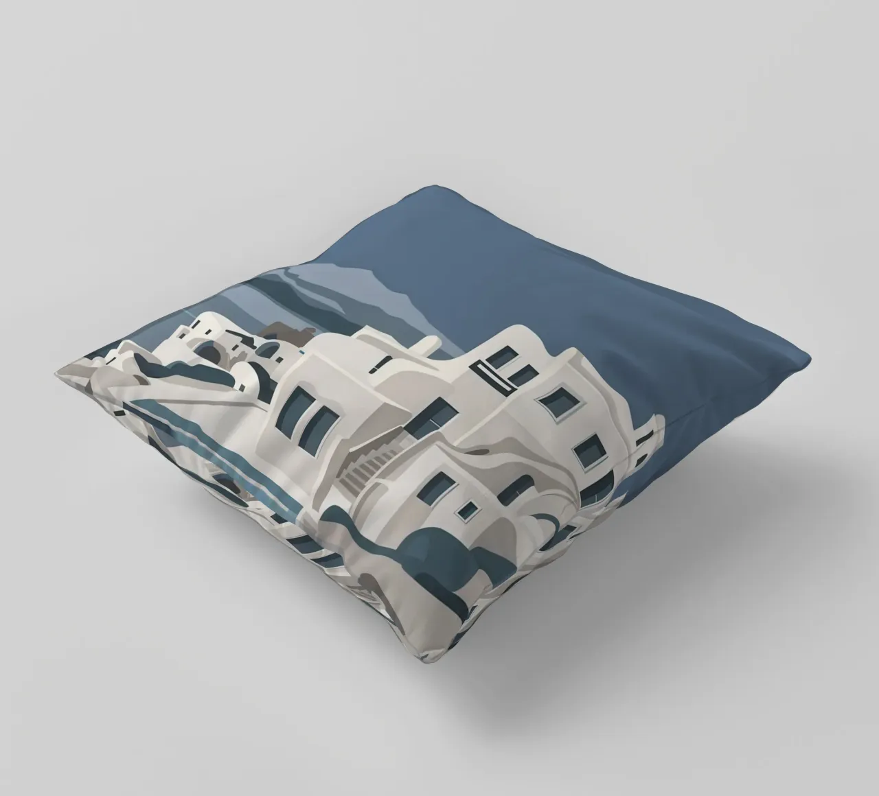 Santorini Serenity View cuscino da Veil Maya