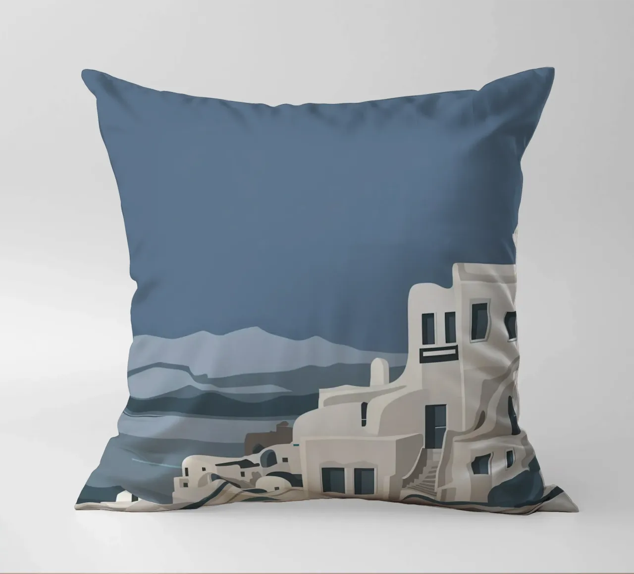 Santorini Serenity View cuscino da Veil Maya