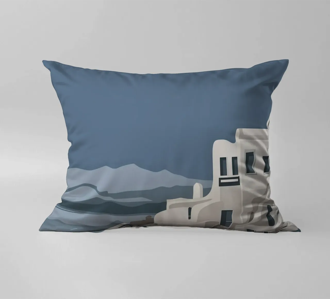 Santorini Serenity View cuscino da Veil Maya