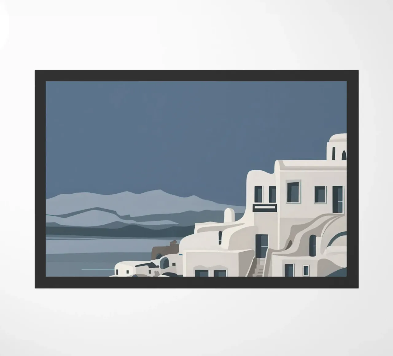 Santorini Serenity View zerbino da Veil Maya