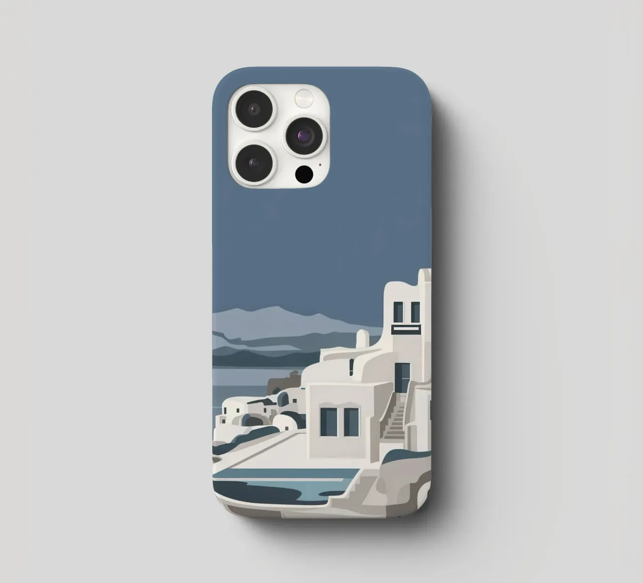 Santorini Serenity View cover iphone da Veil Maya