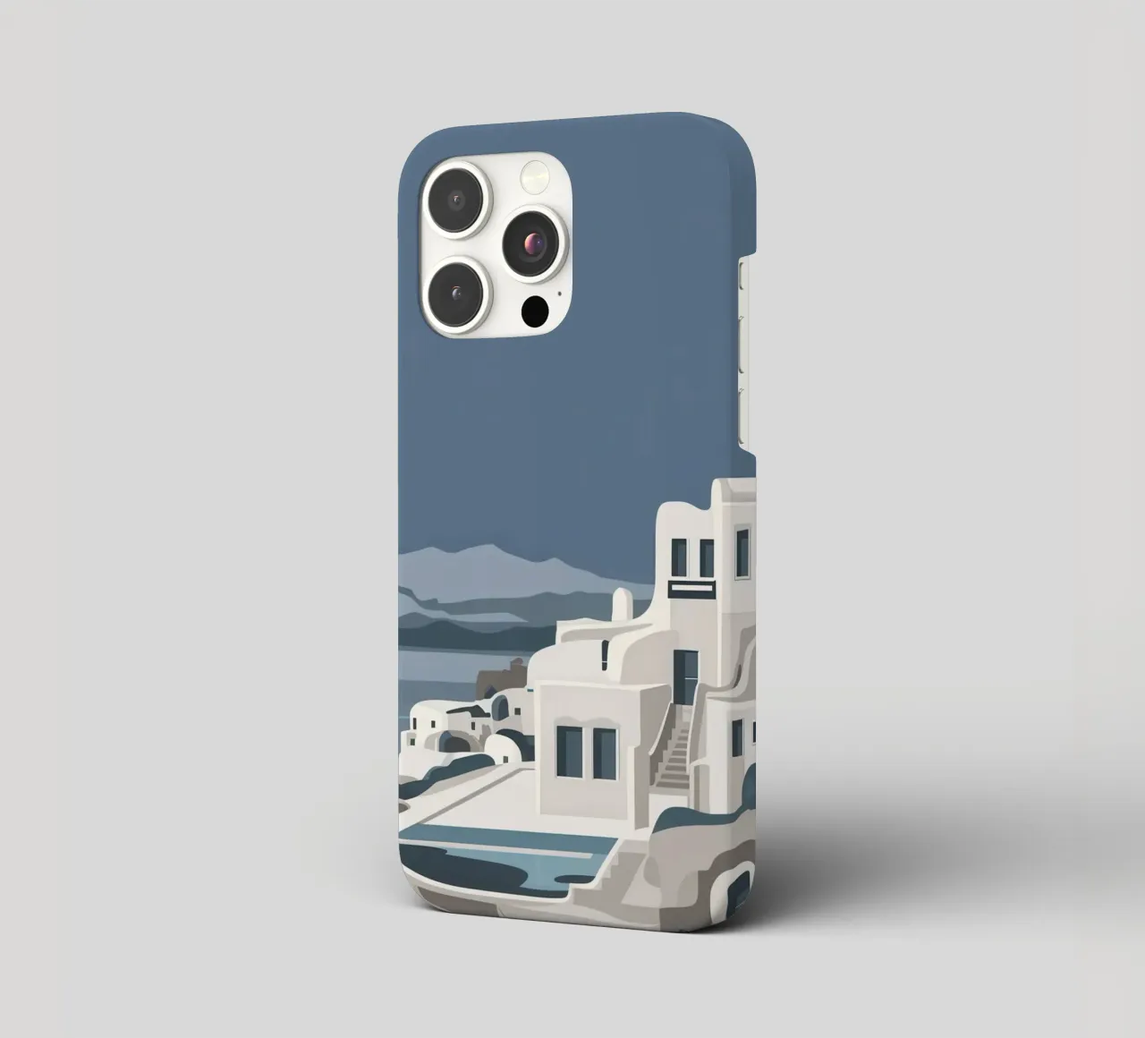 Santorini Serenity View cover iphone da Veil Maya