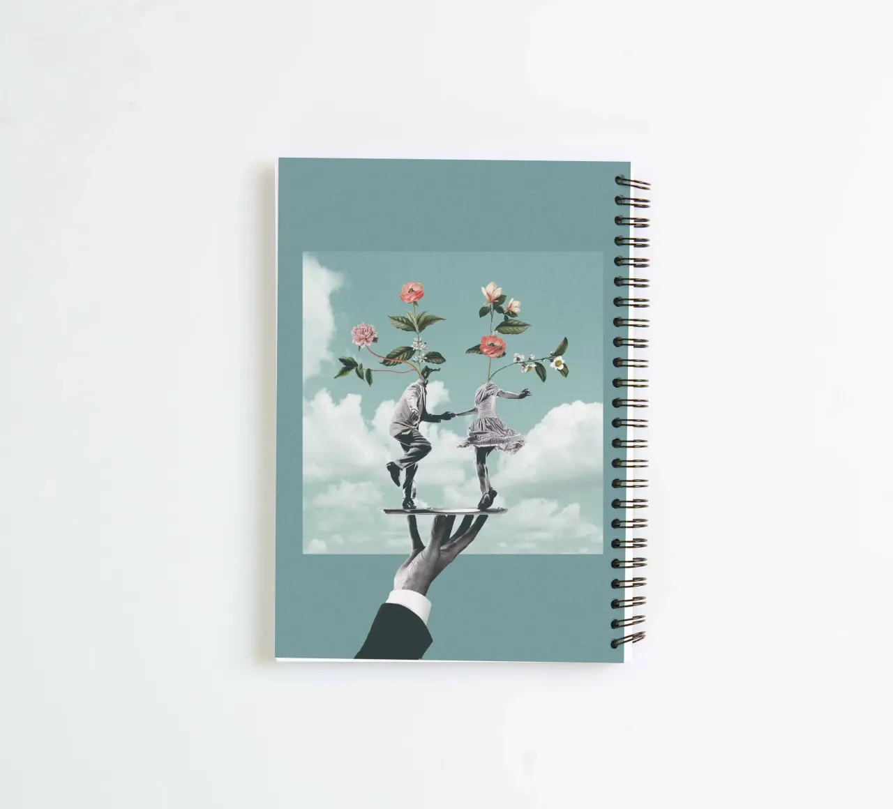 Maarten Leon - Let's Go Dancing spiral notebook by Kunairaisem