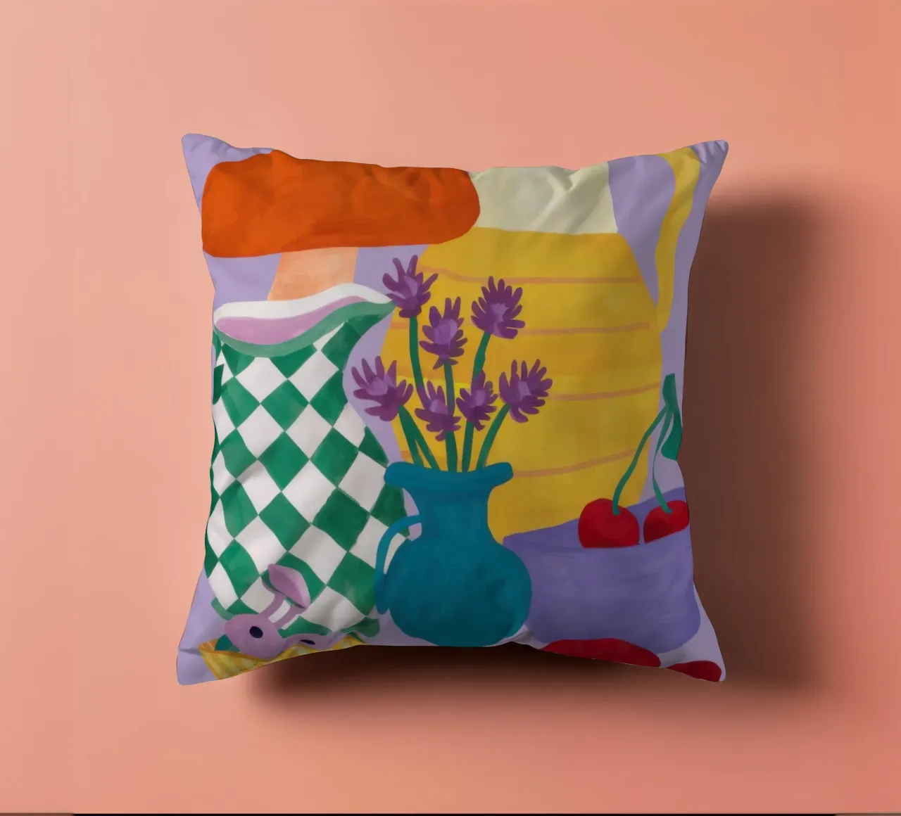 Verger en damier Immobilité coussin de Prism Ritual