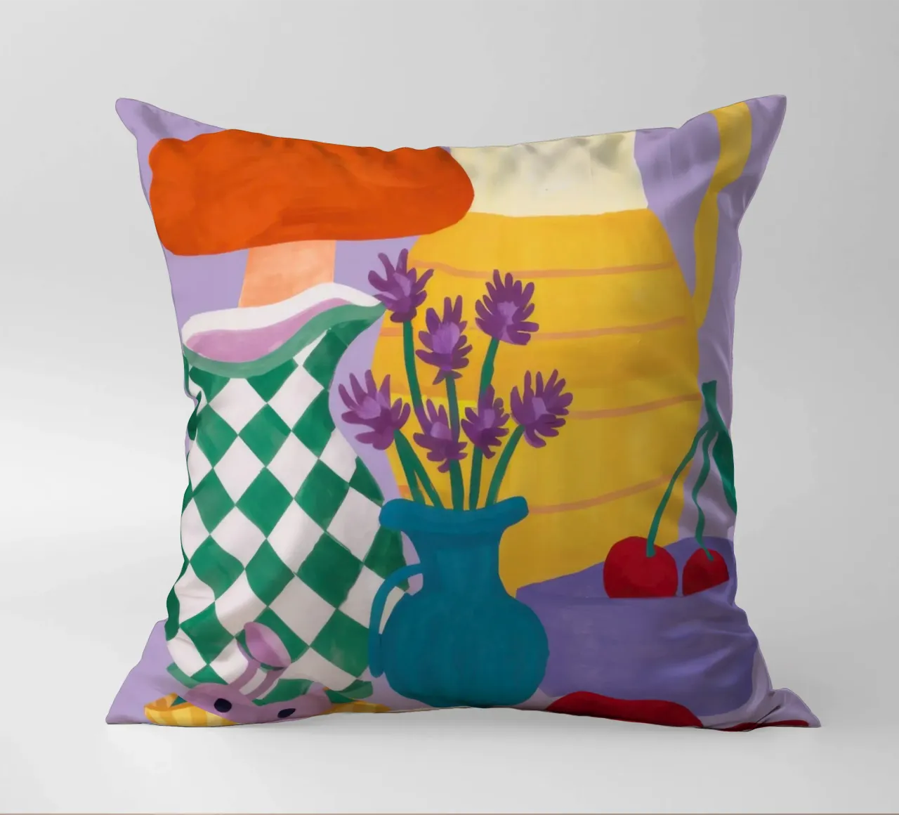 Verger en damier Immobilité coussin de Prism Ritual