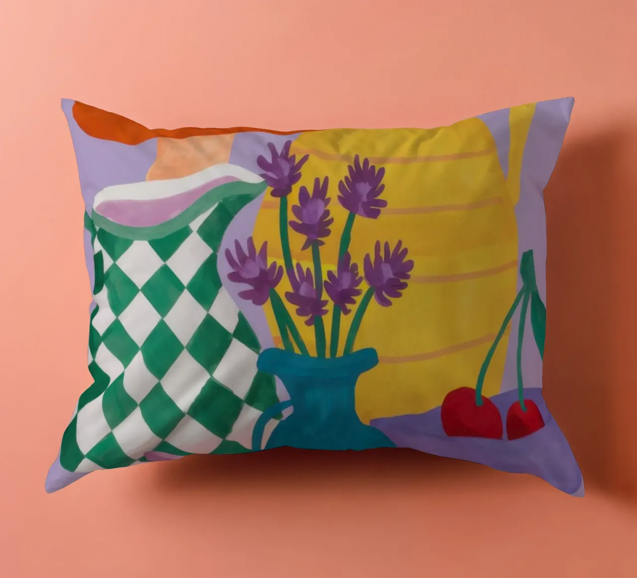 Verger en damier Immobilité coussin de Prism Ritual