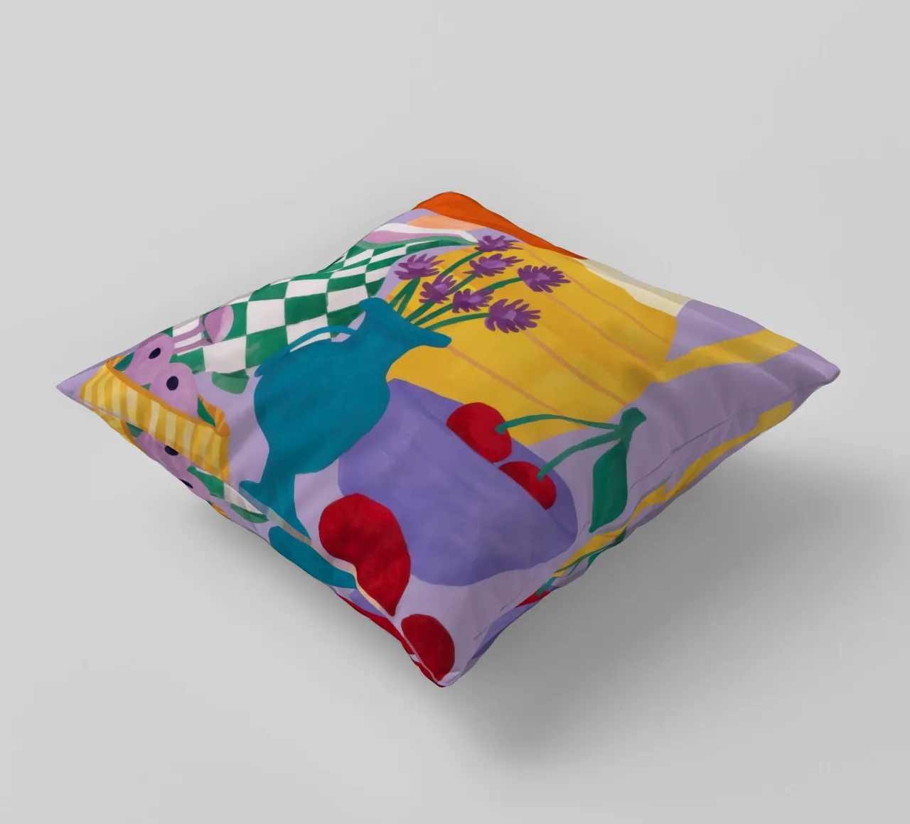 Verger en damier Immobilité coussin de Prism Ritual