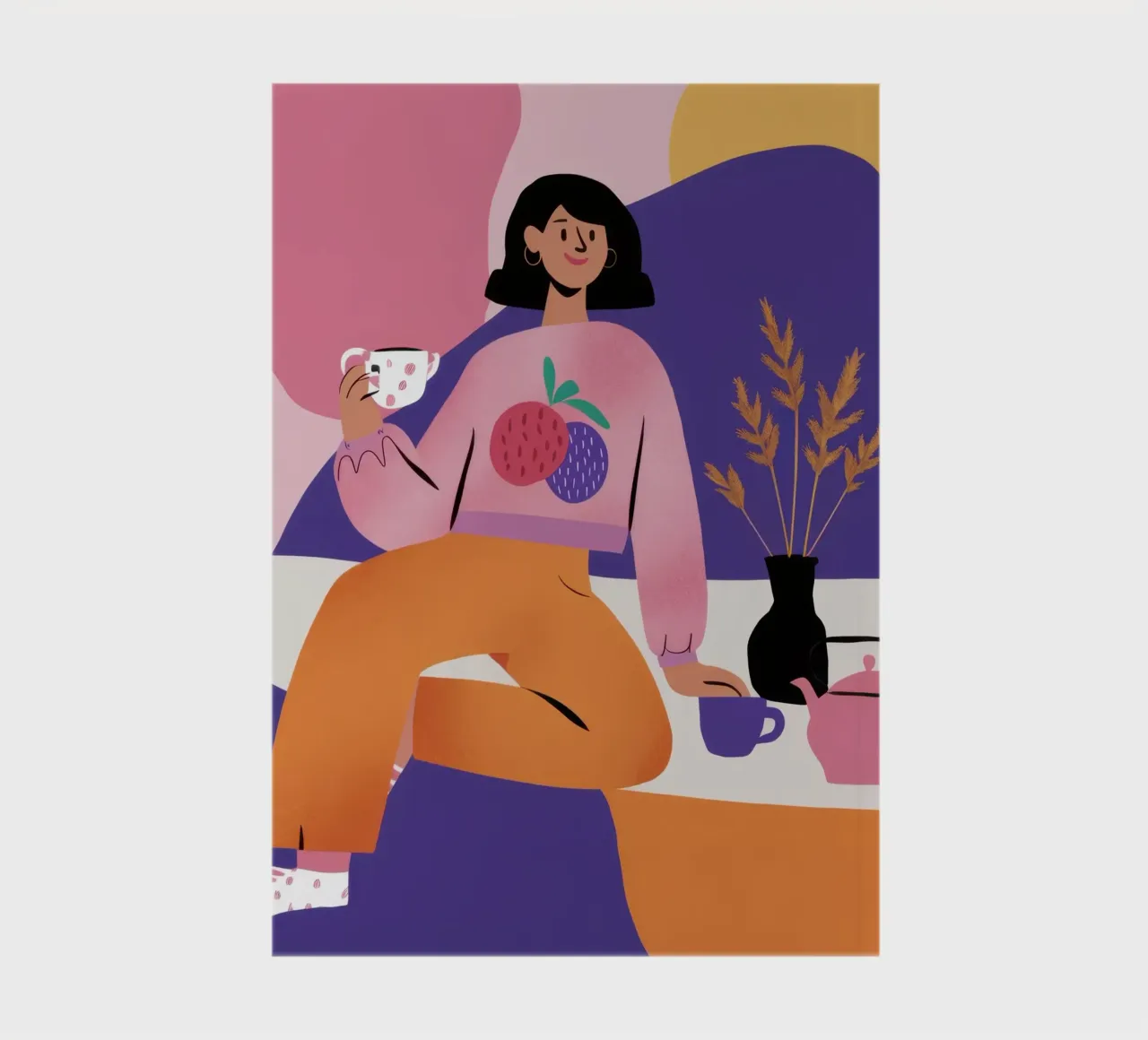 Feline Juice Repose notebook by Prism Ritual