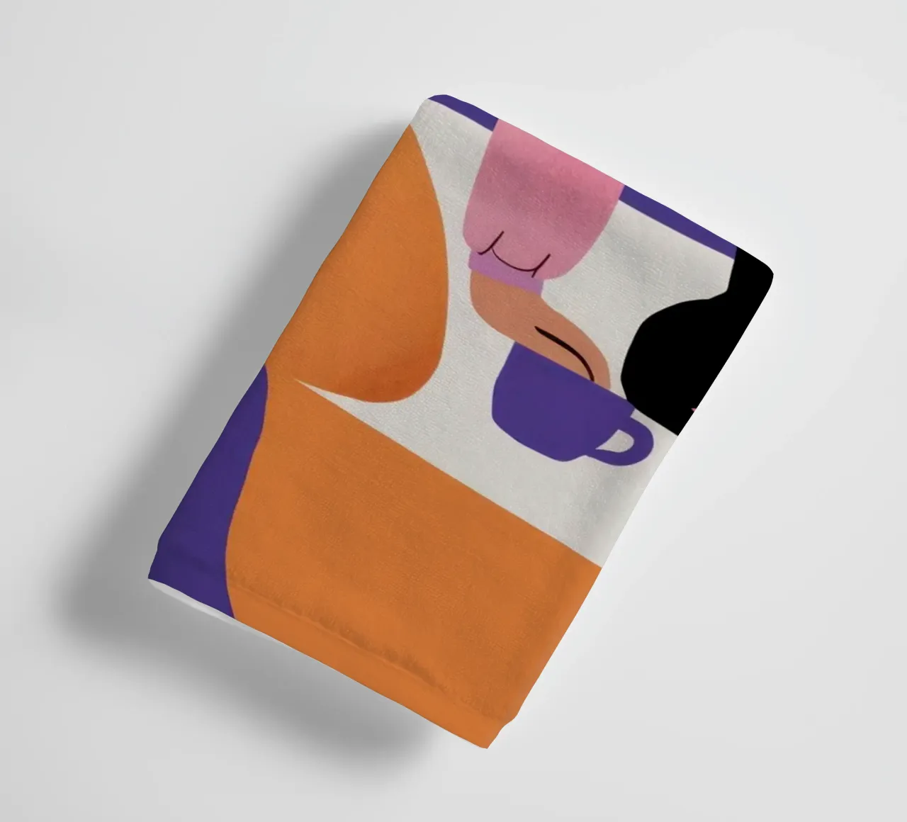 Feline Juice Repose towel by Prism Ritual