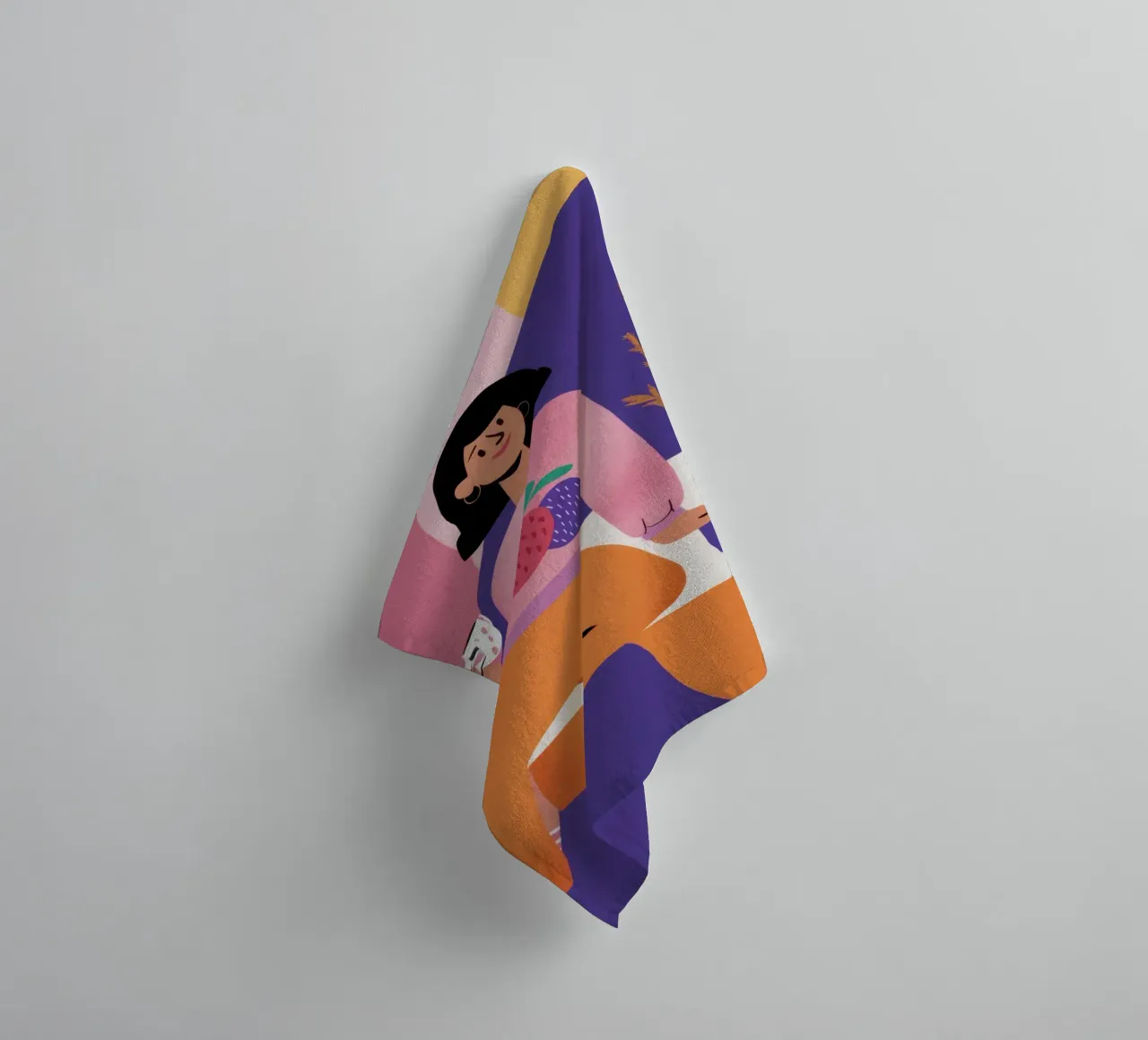 Feline Juice Repose towel by Prism Ritual