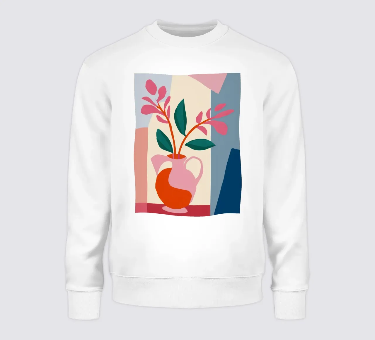 Armonía abstracta de Ikebana sudadera de Veil Maya