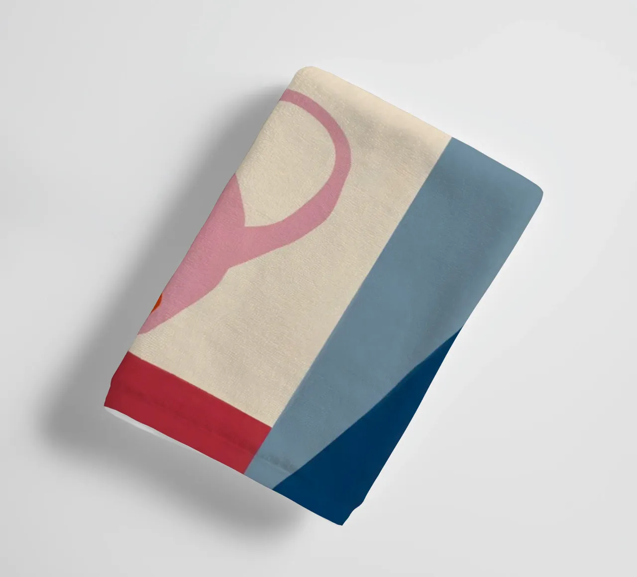 Abstract Ikebana Harmony towel by Veil Maya