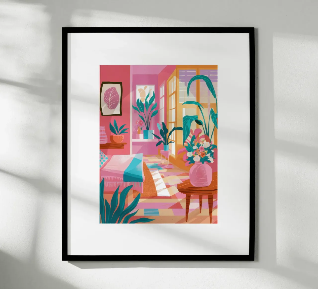 Pastell-Wohnzimmer Hahnemühle von Flock Reverie